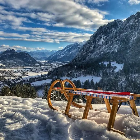 Апартаменты Armonie Im Allgaeu - Tischfussball & Dart, Grosser Suedbalkon, Gratis Erlebnisse Mit Koenigscard Нессельванг